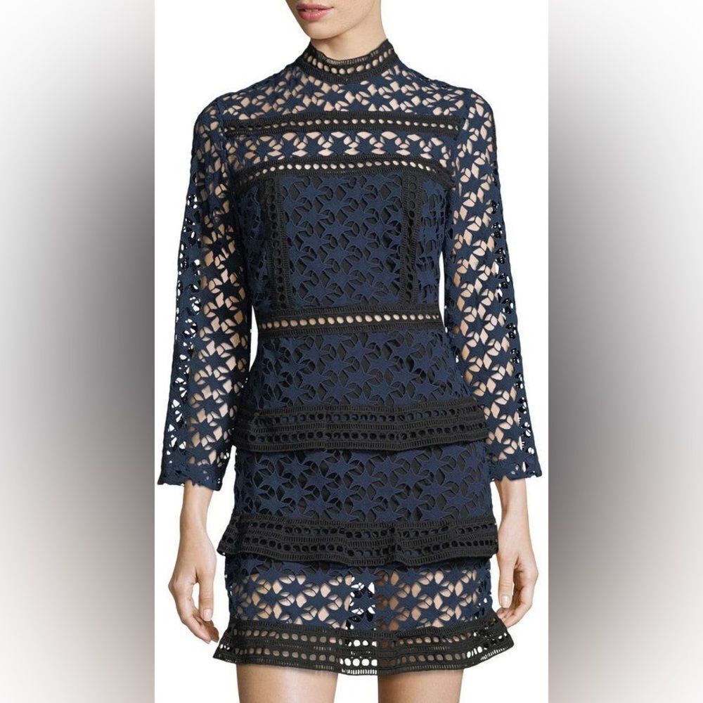 Few Moda Star Lace Mini Dress